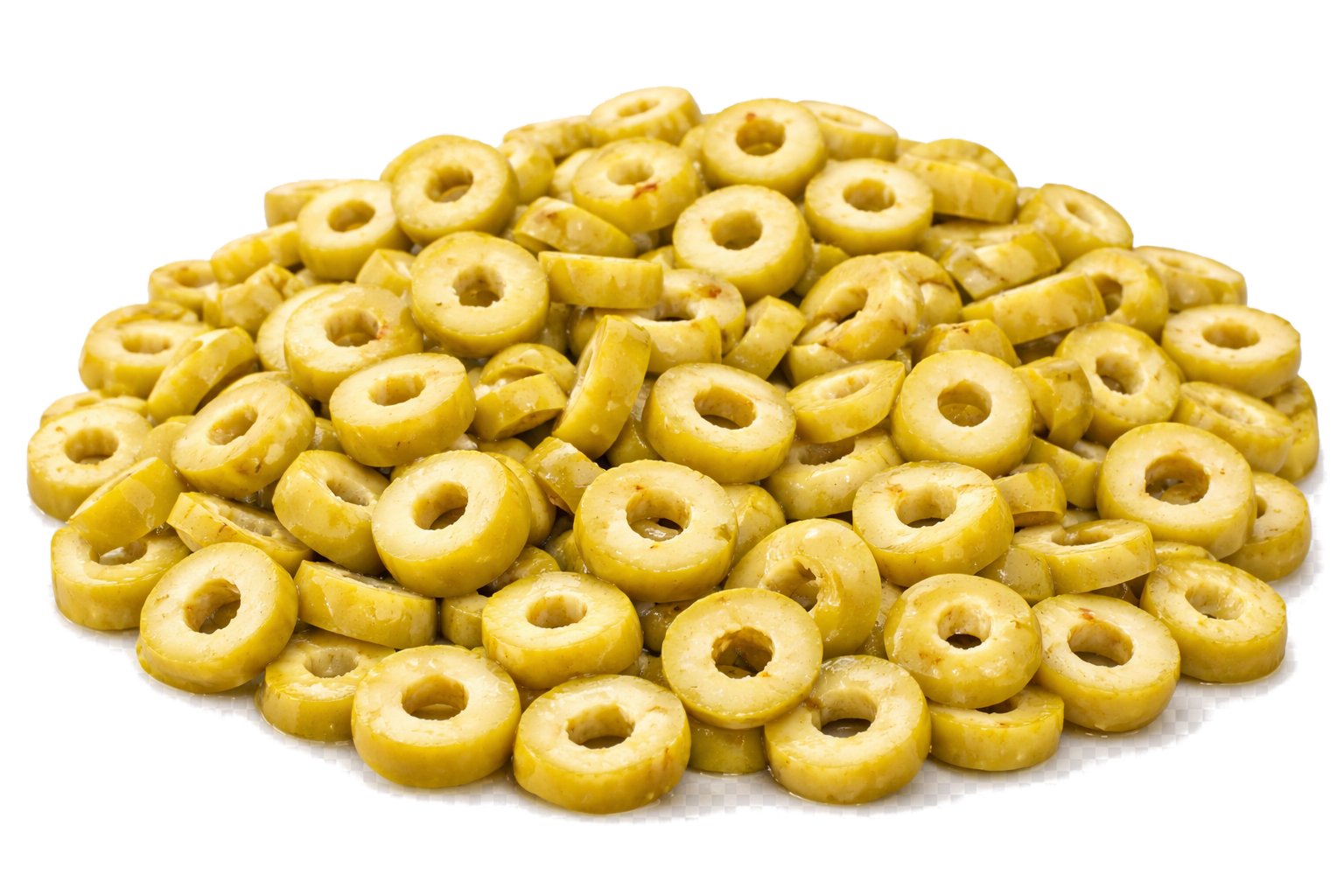 زيتون أخضر شرائح