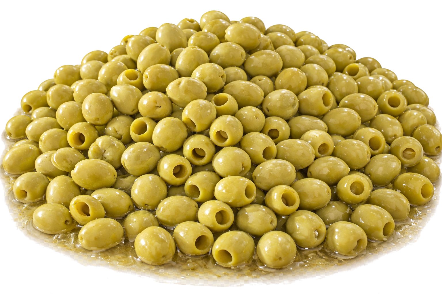 زيتون أخضر مخلي